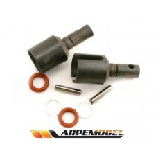 Luvas saída diferencial aligeiradas F/T (2un.) 8B/8T Losi